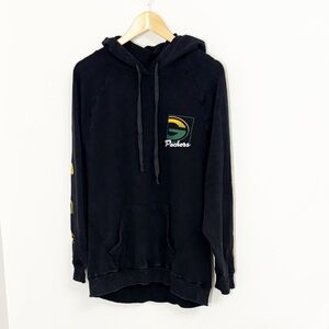 NFL Green Bay Packers Hoodie Light Weight Juniors Size XL Mens Size M-L